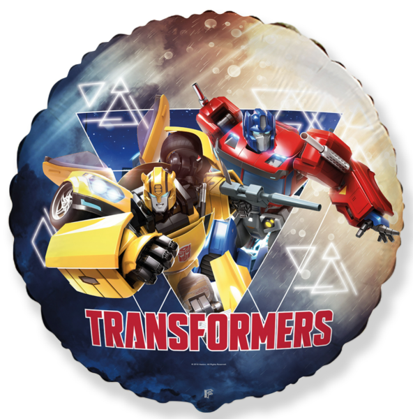 Folienballon rund - Transformers - ø 43cm